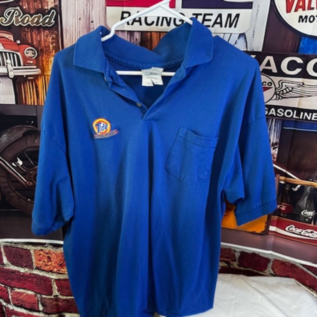 Ricky Craven Ppi Motorsports Tide Racing Mens Team Issued Polo Shirt Size Xl